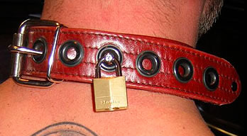 leather dawg locking post
