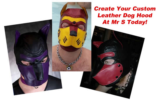 Create Your Custom Leather Pup Hood Today